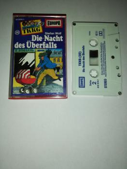 TKKG Folge 35 Die Nacht des Überfalls 5-fach geschraubt Weib Blau 515814.1 Europa